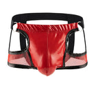 Cueca Jockstrap Masculina Faux Leather Intima Secret