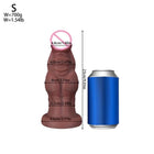 Dildo de Silicone para Dilatação com Design Anatómico
