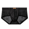 Cueca Masculina Renda Seda Gelo Transparente