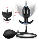 Plug Anal Insuflavel de Silicone Medico