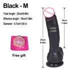 Dildo Realista em Silicone com Ventosa