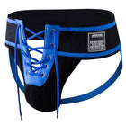 Jockmail Jockstrap Men Sexy Bondage Gay Underwear Lingerie Thong Femboy Clothing Sissy Panties Lace Up Opening Jock Straps
