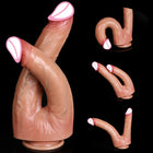 Dildo Duplo Flexível em Silicone — Design de Dupla Extremidade