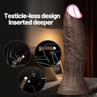 Dildo de Fantasia Longo em Silicone com Ventosa de Forte Aderência
