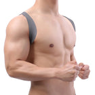 Coleira Arnés Corporal Costas Vazadas Masculino Intima Secret
