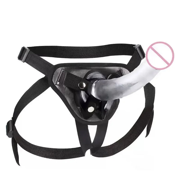 Men Strap On Dildo Panties Wearable Massager Penis Penetration For Couples Dildos Lesbian Cock Gay Harness Women Realistic Sex