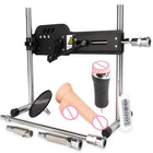 Men and women sex machine with sex toys for women and men - Automatically retractable dildos for men and women Pump gun sex toys