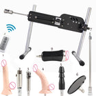 Men and women sex machine with sex toys for women and men - Automatically retractable dildos for men and women Pump gun sex toys