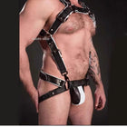 Hot Harness Mens Bdsm jockstrap genuine Cow Leather Suspensorios sexual hombre cosplay Erotic lingerie  fetisch herren