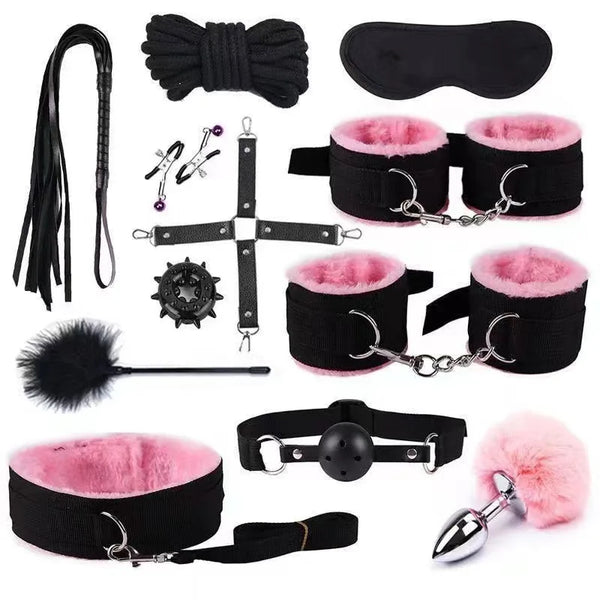 Kit de Bondage e Acessórios BDSM Intima Secret