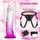 Dildo Realista em Silicone Médico de 22 cm com Ventosa