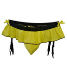 Jockstrap Skirt for Men Sexy G-String Garter Belt Pouch Underwear Crossdressing Sissy Low Rise T-Back Thong Gays Erotic Lingerie