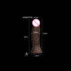 Dildo de Fantasia Longo em Silicone com Ventosa de Forte Aderência
