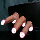 Dildo Realista em Silicone Líquido com Dupla Camada e Ventosa
