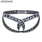JOCKMAIL Cockstraps Men's Underwear Sexy Briefs Thong Jockstrap Pouch Cuecas Man Panties Thongs Underpants Gay Slip Homme Srting