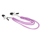 Metal Chain Nipple Milk Clips Breast Massage Clamps Adult Fetish Flirting TeasingErotic Gadgets Bdsm Slave Sex Toys For Couples