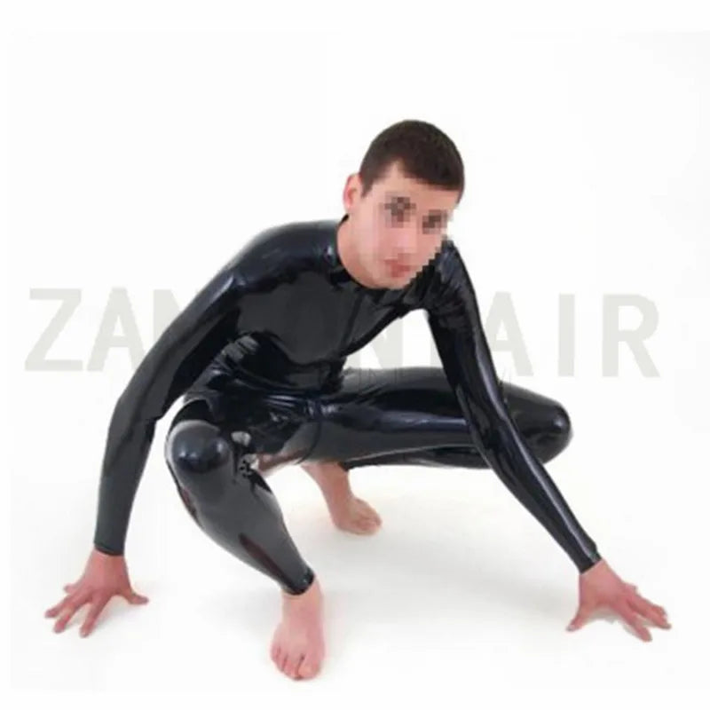 Body de Latex Manga Longa Intima Secret