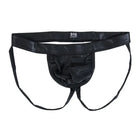 Cueca Jockstrap G-String Masculina em Couro Sintetico