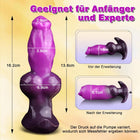 Dildo Monster Inflatable Animal Penis Butt Plug Tail Fantasy Dog Knot Dildos Anal Plug Fetish BDSM Adult Sex Toys for Men Women