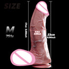 Diameter Massive XXL Dildo with Flared Big Head Dual Density Silicone Giant Anal Dildo Huge Butt Plug Adult Sex Toys for Advance