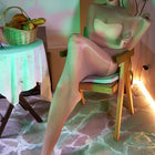 Bodystocking Elástico Transparente Lingerie Bondage