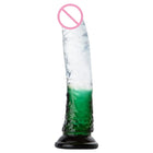 Dildo Realista em Silicone Médico de 22 cm com Ventosa