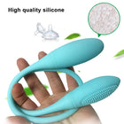 Vibrador Duplo em Silicone com 7 Modos