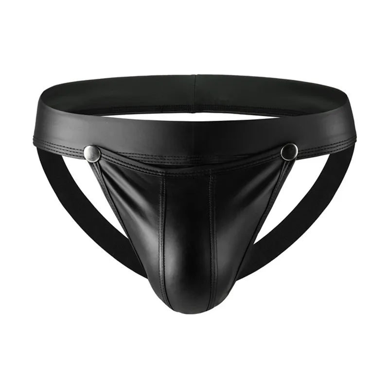 Jockstrap Faux Leather Mena Intima Secret