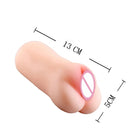 Masturbador Masculino Realista Compacto em Silicone