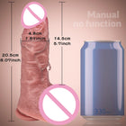 Big Dick Realistic Dildo Telescopic Vibrator Artificial