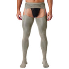 Meia-Calça Renda Floral Malha Fina