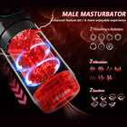 Male Sex Toys for Men with 7 S Vacuum Pump & 7 Thrusting Rotating Vibrating Sucking Licking LCD Adult Toys Mens Sex Toys