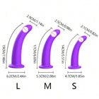 Strap-On Dildo Set with Adjustable Harness, 3 Pink Silicone Dildos in Different Sizes, Comfortable and Flexible