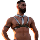 Arnês Peitoral Estilo Punk Masculino