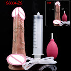SXXY 18+ Men Women Sex Pleasure Squirt Dildo Skin Texture Double Layer Ejaculating Butt Plug анальная пробка Vagina Anus Dilator