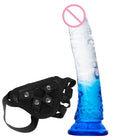 Dildo Realista em Silicone Médico de 22 cm com Ventosa