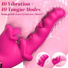 G Spot Dildo Vibrator Couples Sex Toys for Women  Vibrating Adult Toys Realistic Tongue Vibrator for Women Pleasure  for Female