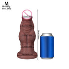 Dildo de Silicone para Dilatação com Design Anatómico