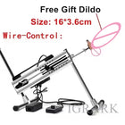 Sex Machine with Realistic Dildos Automatic Thrusting Machine for Women Remote Control Powerful Vibration Massager Masturbation