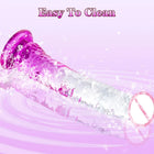 Dildo Realista em Silicone Médico de 22 cm com Ventosa