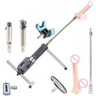 Men and women sex machine with sex toys for women and men - Automatically retractable dildos for men and women Pump gun sex toys