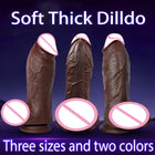Dildo Realista em Silicone com Ventosa