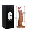 Dildo Realista em Silicone com Ventosa de Forte Aderência