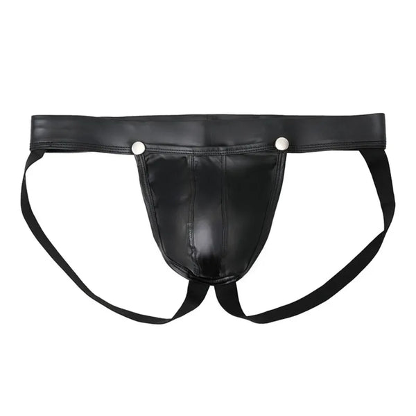 Jockstrap Faux Leather Mena Intima Secret