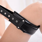 Kit de Restricao em Couro e Corda BDSM Intima Secret