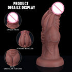 Dildo de Silicone para Dilatação com Design Anatómico