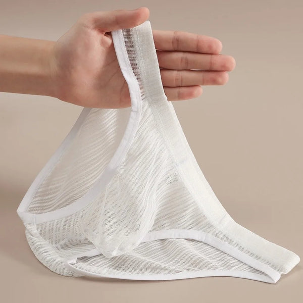 Cueca Masculina Transparente em Malha Intima Secret