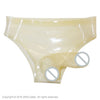 Cueca Boxer Latex Transparente Intima Secret