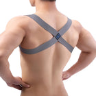 Coleira Arnés Corporal Costas Vazadas Masculino Intima Secret