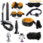 Kit de Brinquedos Eróticos e Bondage Intima Secret